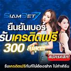 ยืนยันเบอร์ รับเครดิตฟรี 300 ไม่ต้องฝาก